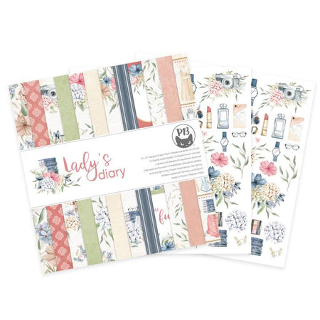 P13 Lady's Diary - 12x12 Paper Pad