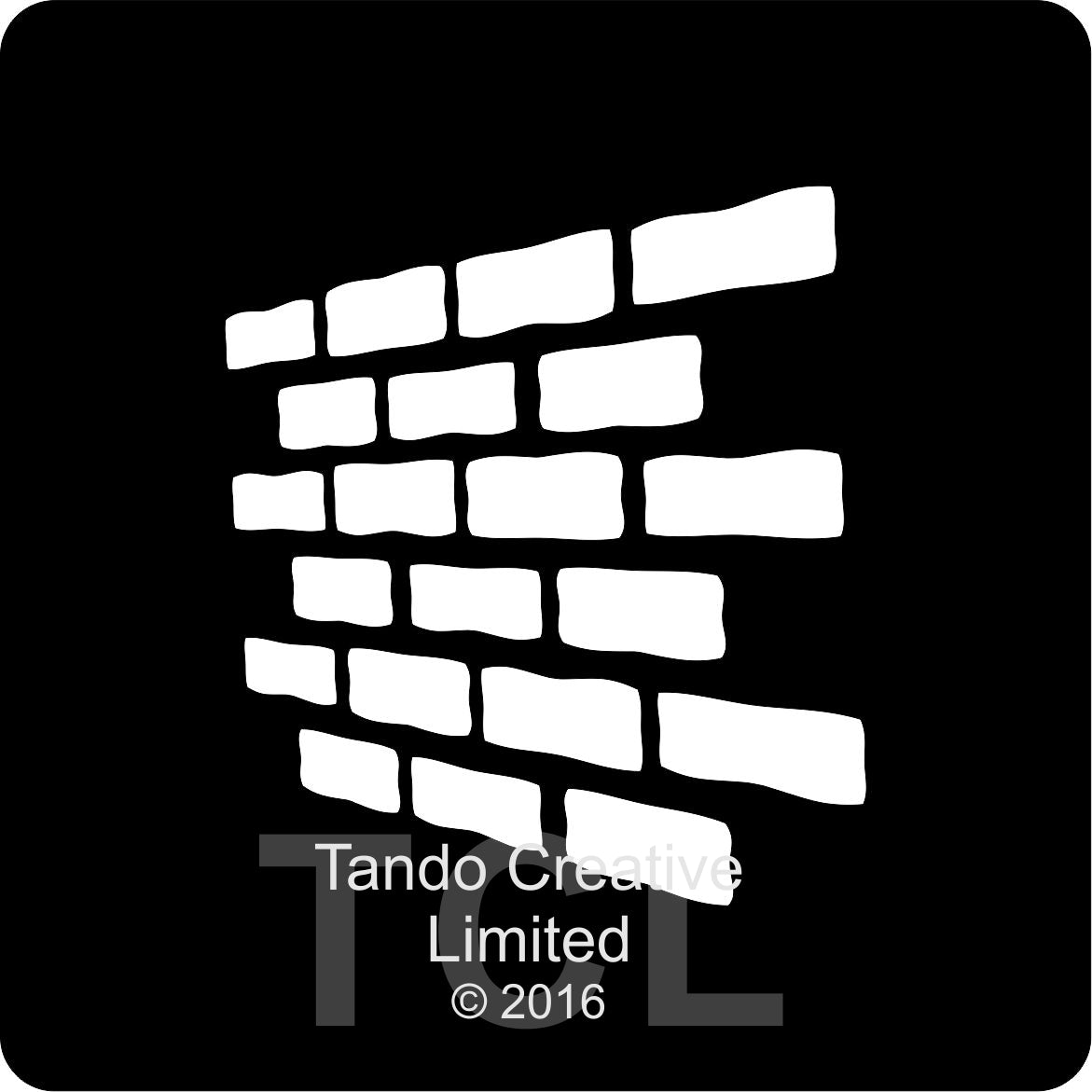 Tando Creative Mini Mask - Perspective Brick