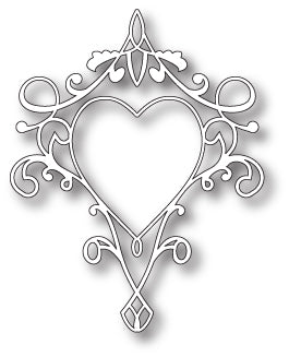 Memory Box Die - Queen of Hearts