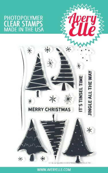 Avery Elle Clear Stamps - Quirky Christmas