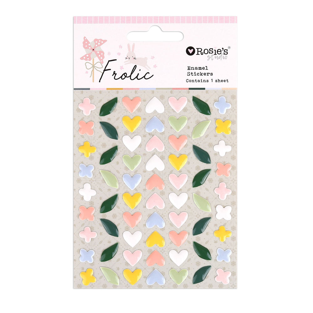 Rosie's Studio Frolic - Enamel Stickers