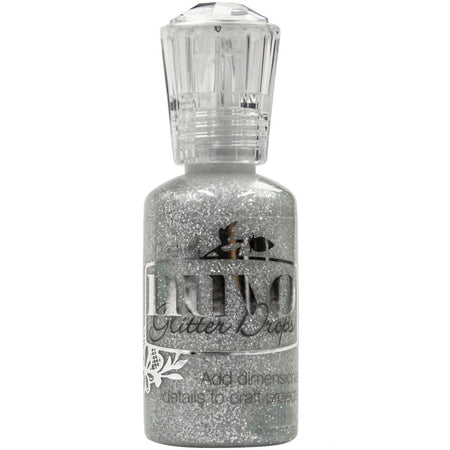 Tonic Studios Nuvo Glitter Drops - Silver Moondust