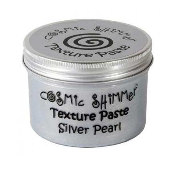 Cosmic Shimmer Texture Paste - Silver Pearl