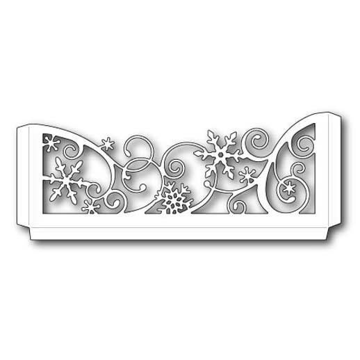 Memory Box Die - Snowflake Scrollwork Sleeve