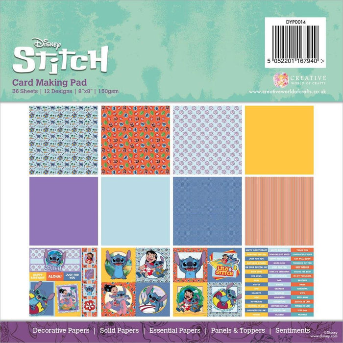 Creative World of Crafts Disney Card Making Kit - Lilo & Stitch