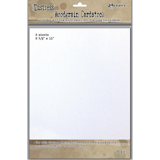 Tim Holtz Distress Woodgrain Cardstock 5 Pack