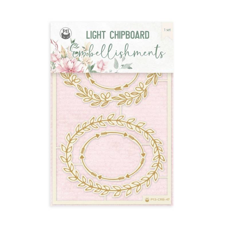 P13 Let Your Creativity Bloom - Chipboard Embellishments #4